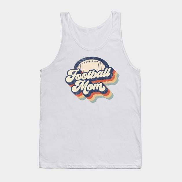 Retro Football Mom Mother's Day Tank Top by Wonder man 